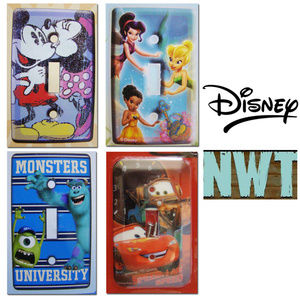 Disney Switchplate Covers Cars Fairies Monsters